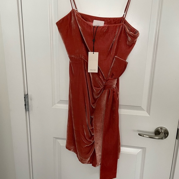CINQ A SEPT | Kiki Velvet Mini Dress - Picture 10 of 11